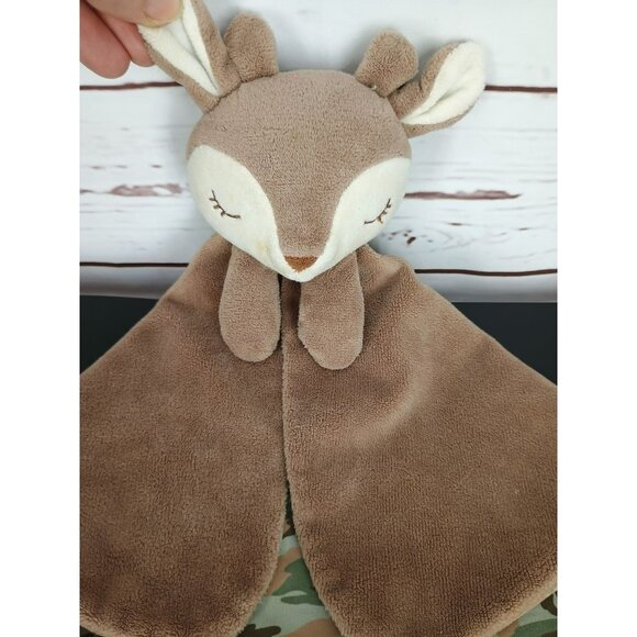 Soft Baby Deer Security Blanket With Camouflage Lining 12" By Bass Pro Shops - Picture 2 of 8